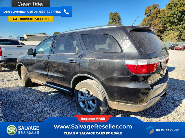 Used 2012 Dodge Durango Crew w/ Entry Nav/Commuter Group AWD/4WD image 3