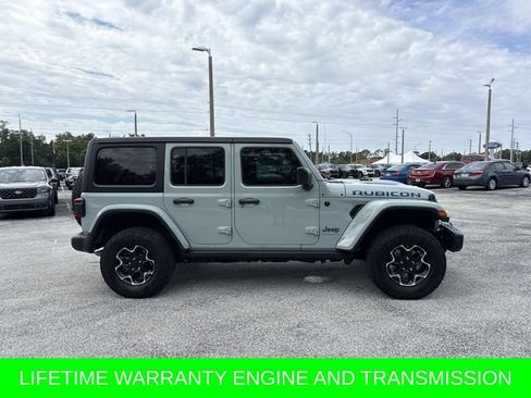 Used 2023 Jeep Wrangler Unlimited Rubicon 4xe w/ Steel Bumper Group AWD/4WD image 3