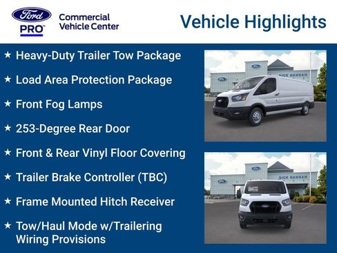 New 2025 Ford Transit 250 Base w/ Load Area Protection Package image 3