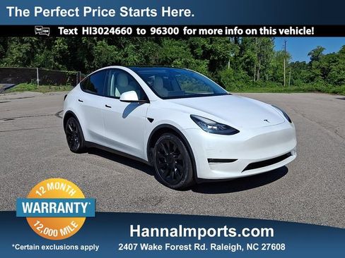 Used 2021 Tesla Model Y Long Range AWD/4WD image 1