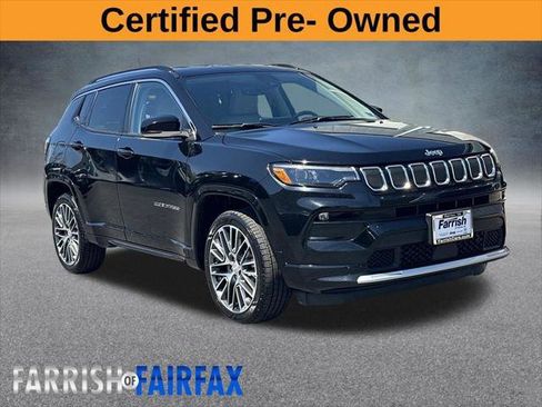 Certified 2022 Jeep Compass Limited w/ Elite Group AWD/4WD image 1