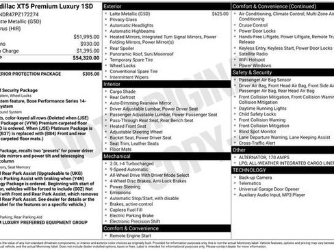 Certified 2023 Cadillac XT5 Premium Luxury image 36