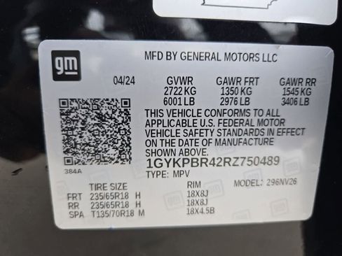 Used 2024 Cadillac XT6 Luxury w/ LPO, Floor Liner Package AWD/4WD image 35