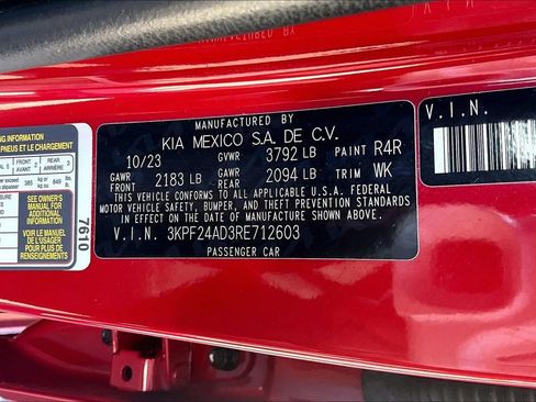 Used 2024 Kia Forte LXS FWD image 30