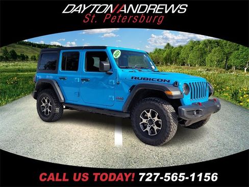 Certified 2021 Jeep Wrangler Unlimited Rubicon image 1