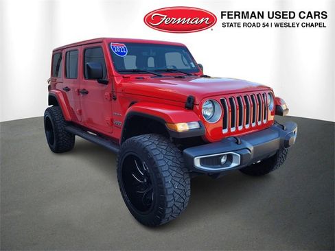Certified 2022 Jeep Wrangler Unlimited Sahara image 1