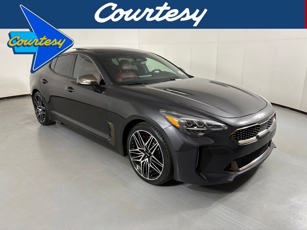 Used 2022 Kia Stinger GT1 w/ Red Interior Color Package AWD/4WD image 1