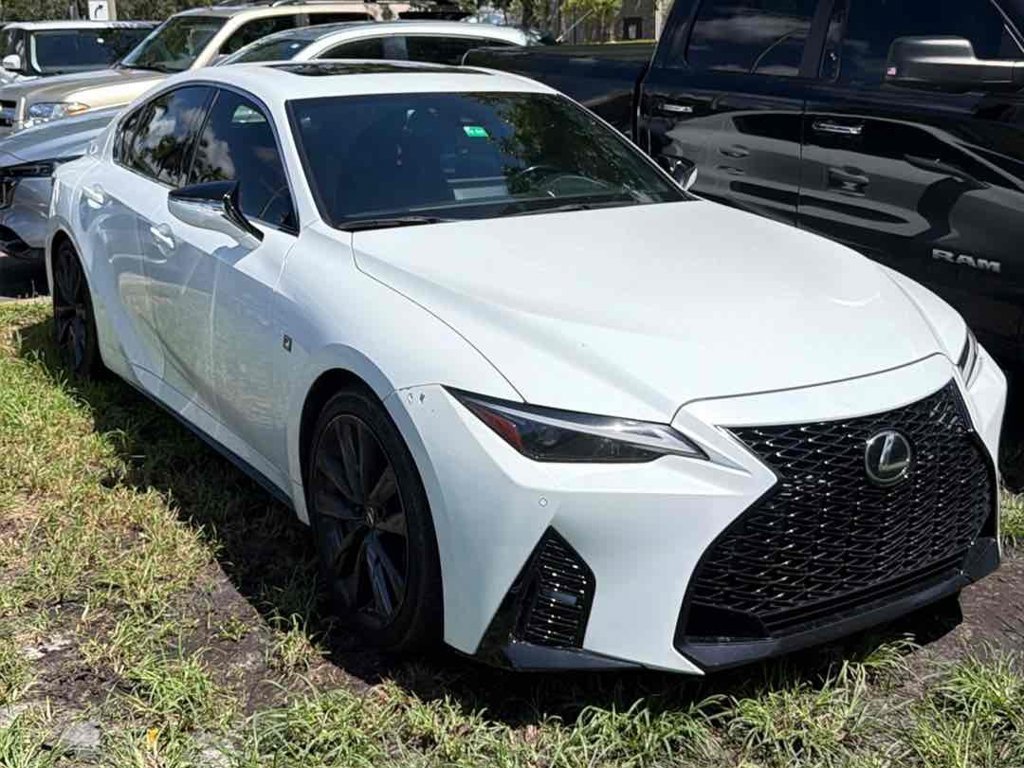 Used 2021 Lexus IS 350 F Sport w/ Accessory Package 2 RWD image 3