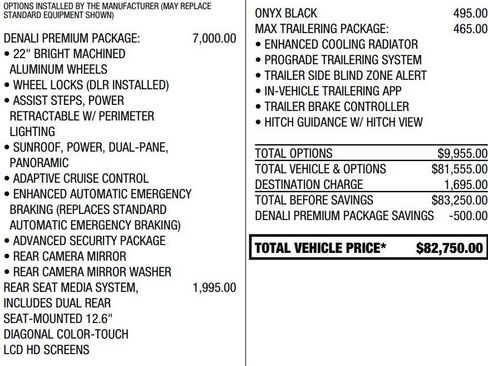 Certified 2021 GMC Yukon Denali w/ Denali Premium Package image 2