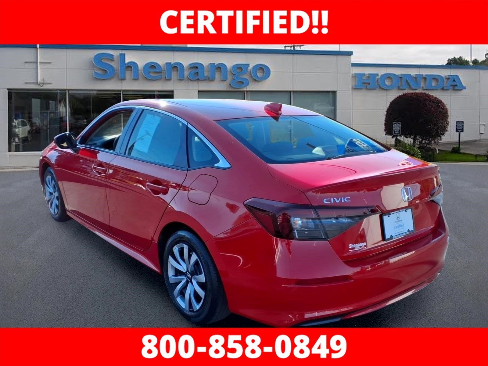 Certified 2025 Honda Civic LX image 4
