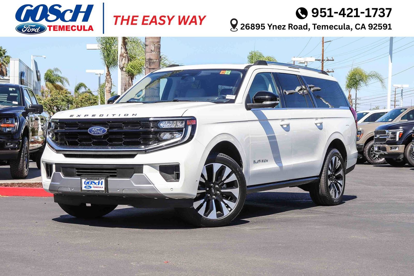 Certified 2025 Ford Expedition Max Platinum w/ Driver's Package AWD/4WD image 1