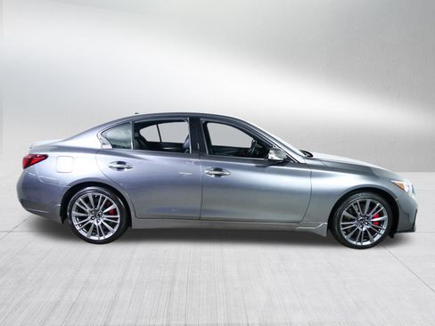 Used 2023 INFINITI Q50 Red Sport 400 w/ Carbon Fiber Package image 8