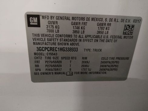 Used 2017 Chevrolet Silverado 1500 LT w/ Texas Edition RWD image 33