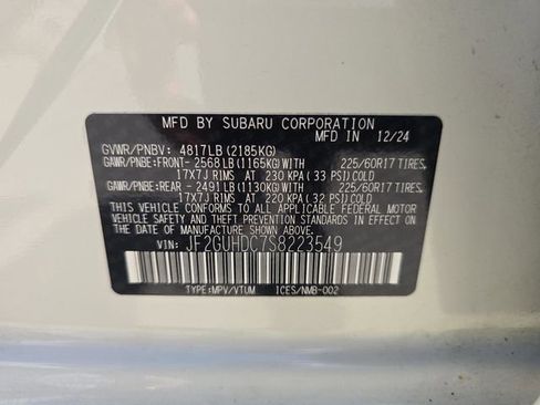 Certified 2025 Subaru Crosstrek 2.0i Premium image 30