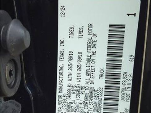 New 2025 Toyota Tundra SR5 image 23