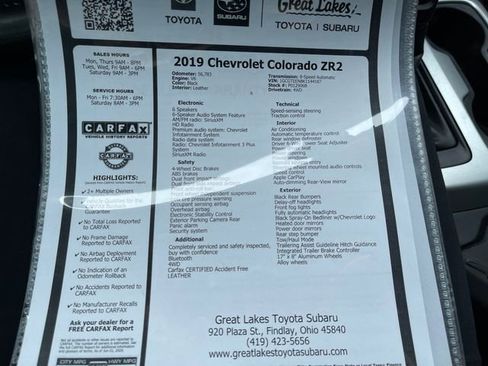 Used 2019 Chevrolet Colorado ZR2 AWD/4WD image 27