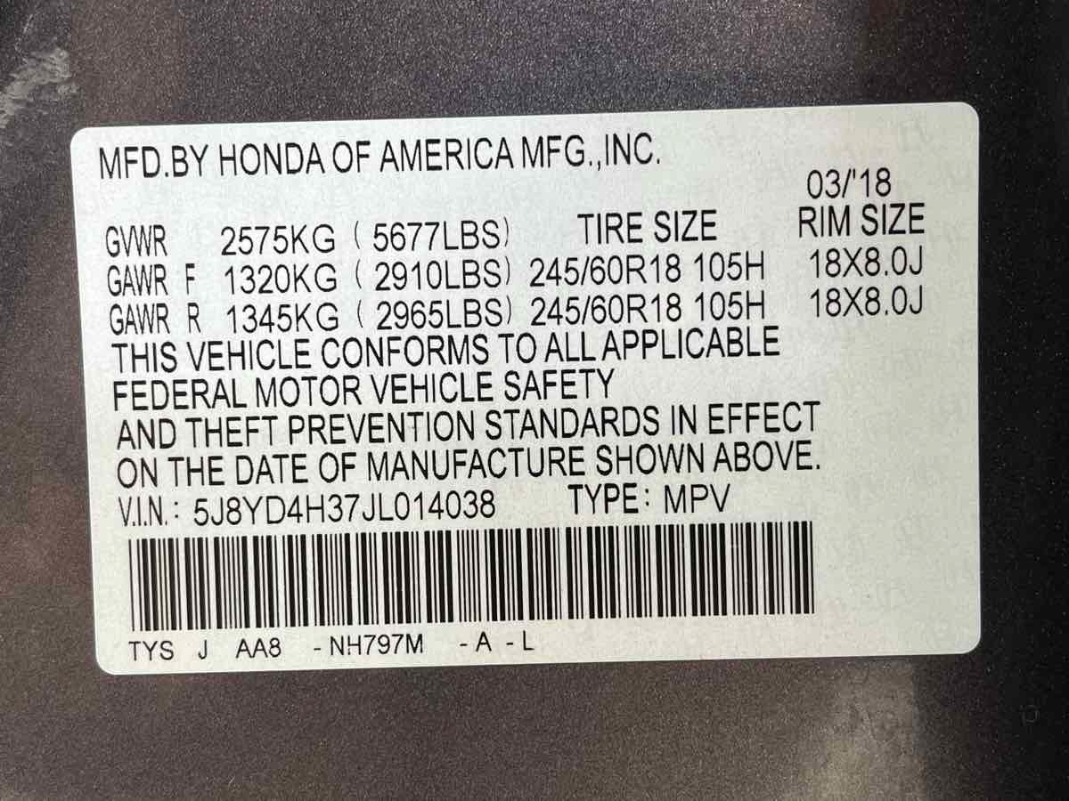 Used 2018 Acura MDX SH-AWD image 37