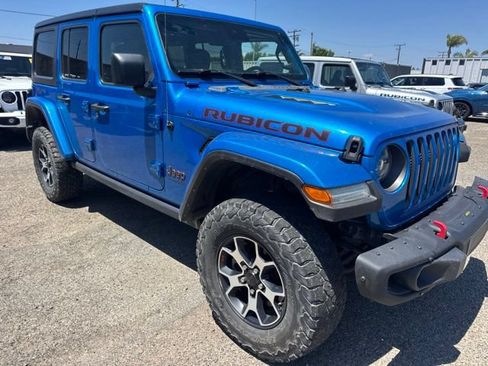 Used 2022 Jeep Wrangler Unlimited Rubicon w/ Steel Bumper Group AWD/4WD image 3