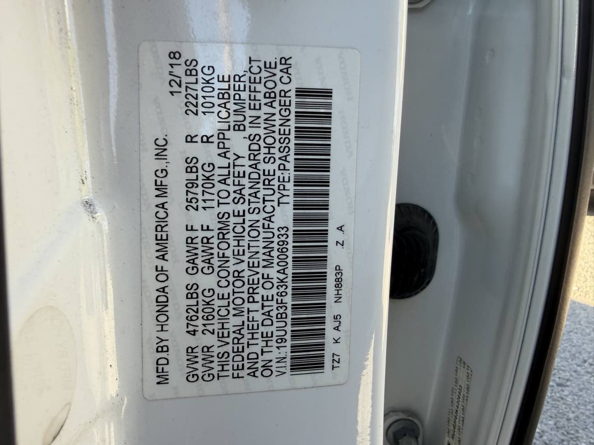 Used 2019 Acura TLX w/ Technology & A-SPEC Package AWD/4WD image 14