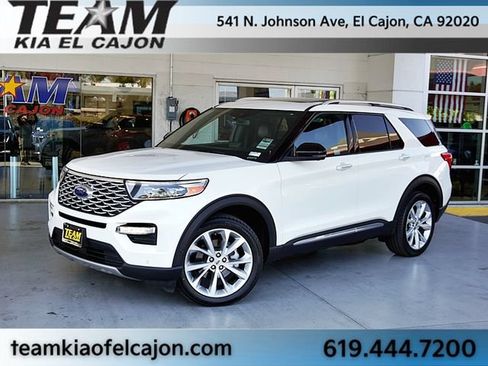 Used 2021 Ford Explorer Platinum w/ Equipment Group 601A AWD/4WD image 1