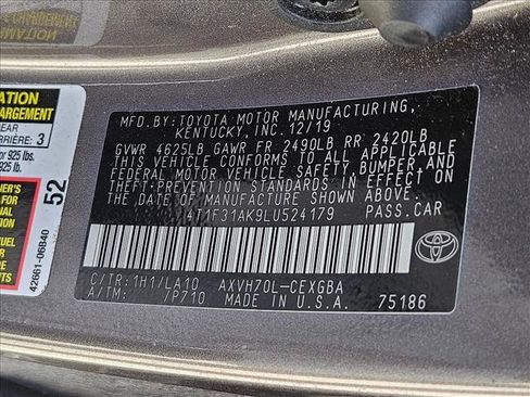 Used 2020 Toyota Camry XLE FWD image 22