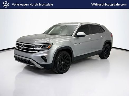 Certified 2023 Volkswagen Atlas Cross Sport SE w/ Black Wheel Package image 1
