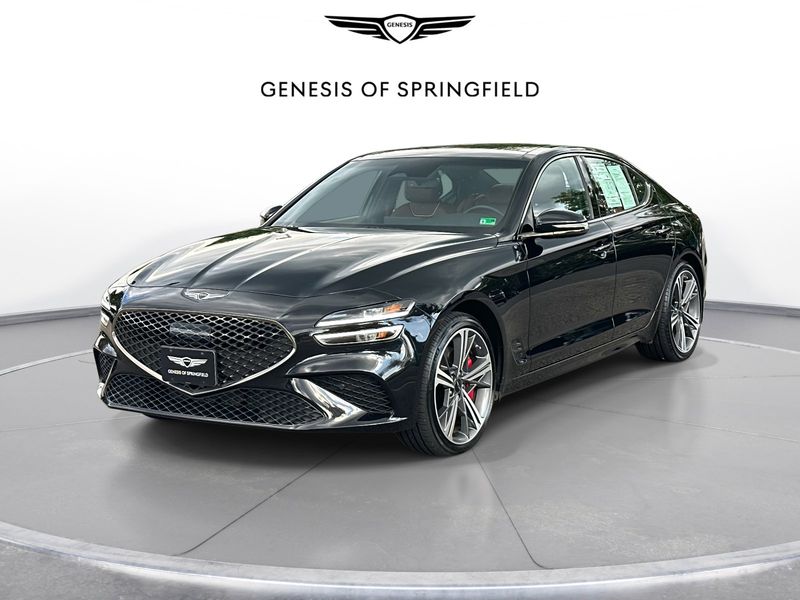 Certified 2025 Genesis G70 2.5T w/ Sport Prestige Package image 1