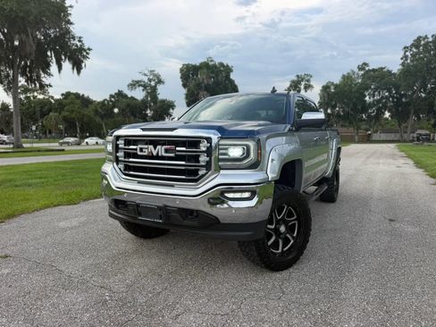Used 2016 GMC Sierra 1500 SLT w/ Enhanced Driver Alert Package AWD/4WD image 3