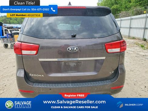 Used 2016 Kia Sedona LX w/ LX Convenience Package FWD image 8