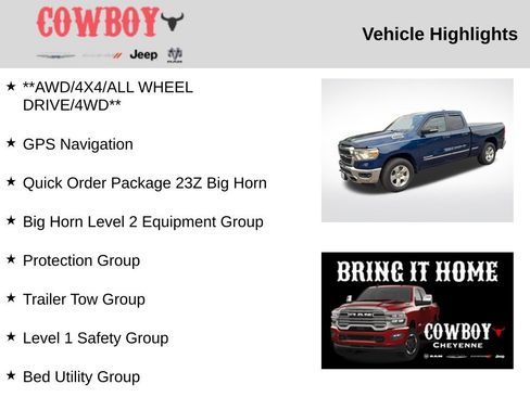 Used 2022 RAM 1500 Big Horn AWD/4WD image 5