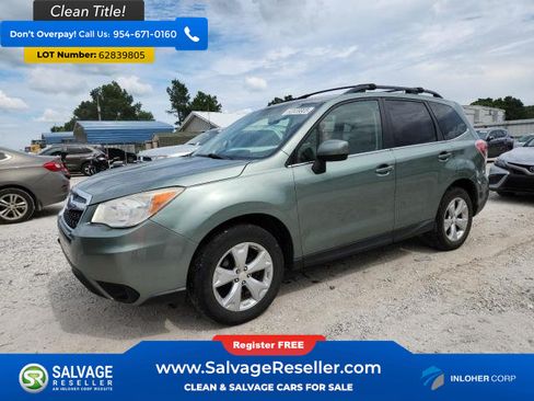 Used 2014 Subaru Forester 2.5i Limited w/ Popular Package #2 AWD/4WD image 1