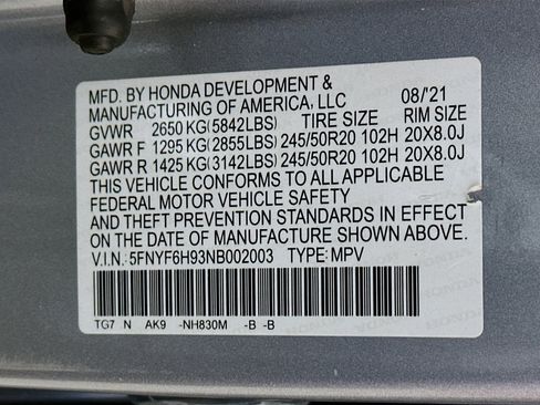 Used 2022 Honda Pilot Touring image 34