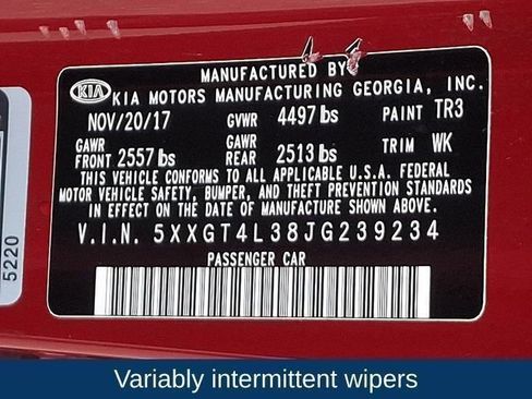 Used 2018 Kia Optima S w/ Panoramic Sunroof Package image 37