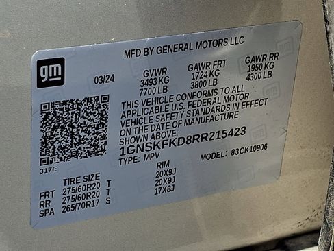 Certified 2024 Chevrolet Suburban Premier AWD/4WD image 30