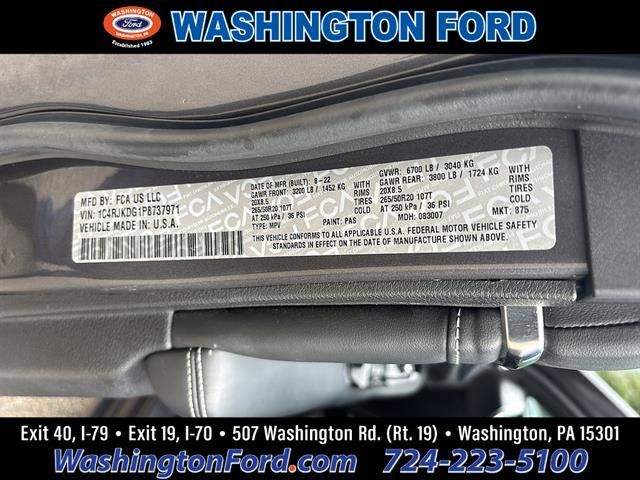 Used 2023 Jeep Grand Cherokee L Overland AWD/4WD image 21
