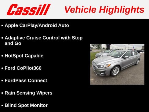Used 2020 Ford Fusion SE FWD image 3
