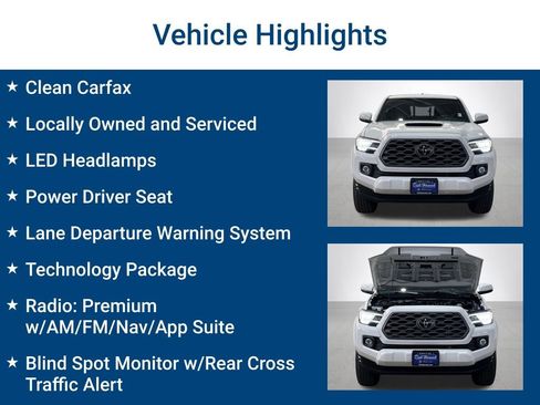 Used 2021 Toyota Tacoma TRD Sport w/ TRD Premium Sport Package AWD/4WD image 3