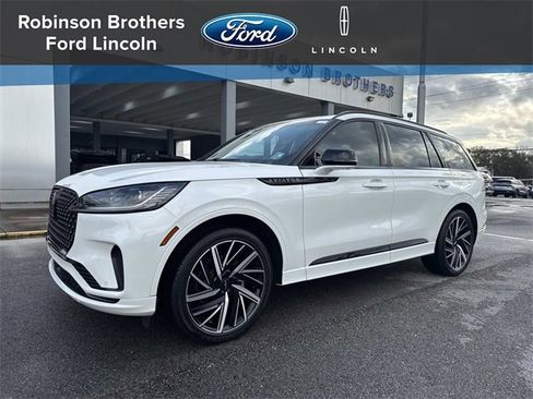 Used 2025 Lincoln Aviator Black Label w/ Jet Appearance Package image 1