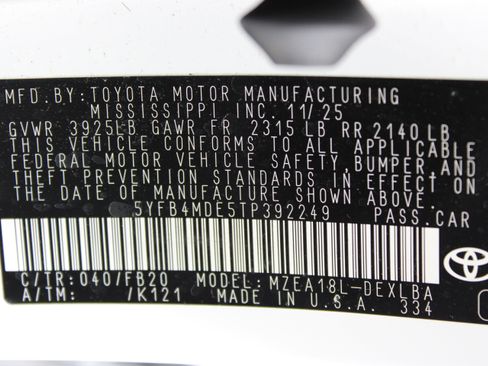 Used 2026 Toyota Corolla LE FWD image 37