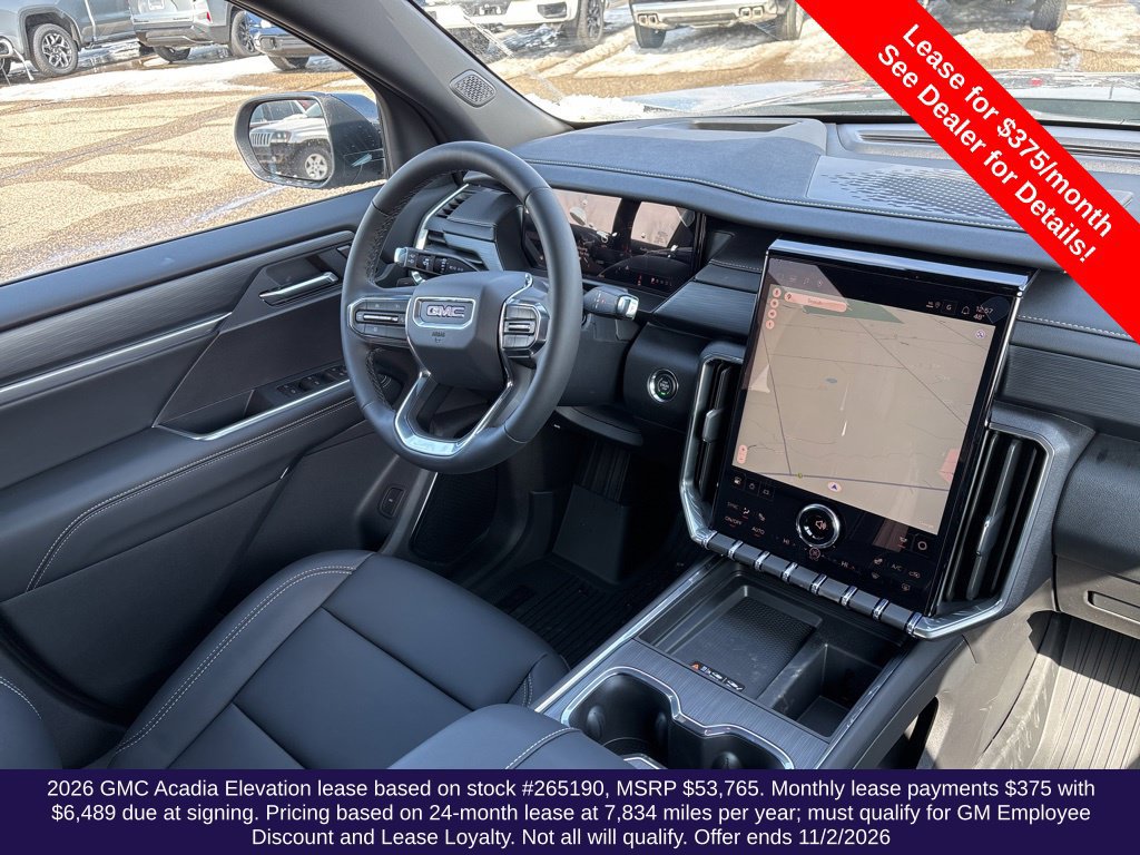 New 2026 GMC Acadia Elevation w/ Elevation Premium Package FWD image 20