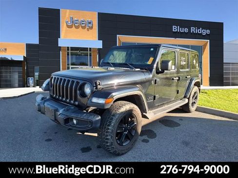 Used 2020 Jeep Wrangler Unlimited Sahara AWD/4WD image 1