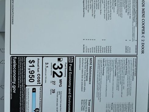 New 2026 MINI Cooper 2-Door Hardtop FWD image 25