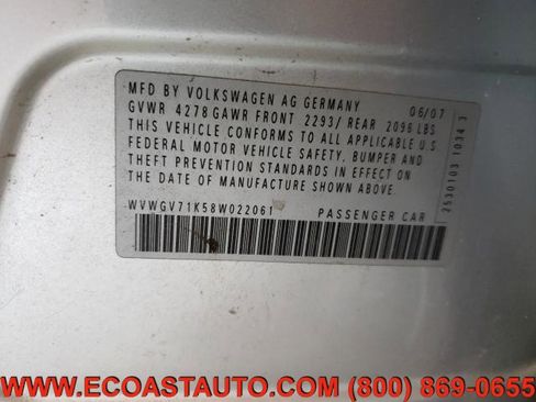 Used 2008 Volkswagen GTI 4-Door image 20