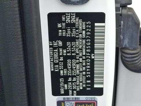 Used 2025 Kia Sorento SX Prestige AWD/4WD image 27