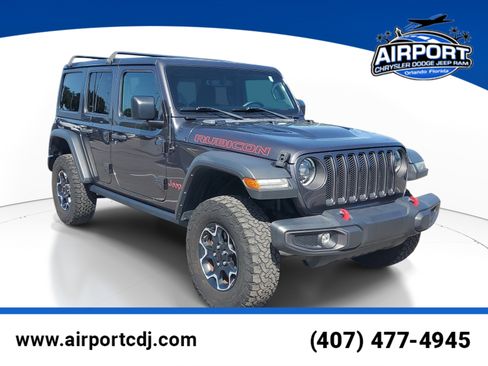 Used 2023 Jeep Wrangler Unlimited Rubicon w/ LED Lighting Group AWD/4WD image 1