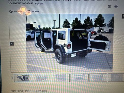 Used 2025 Jeep Wrangler Unlimited Sport AWD/4WD image 6