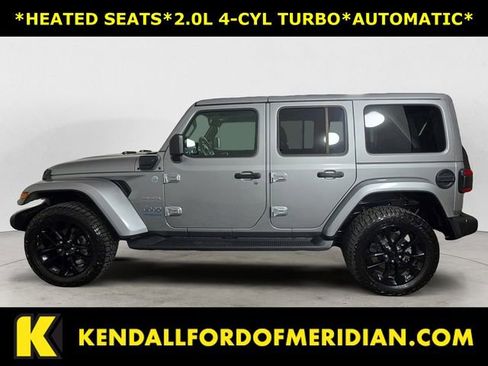 Used 2021 Jeep Wrangler Unlimited Sahara w/ Cold Weather Group image 2