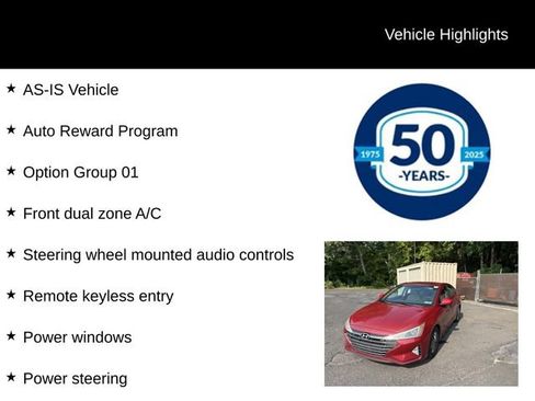 Used 2019 Hyundai Elantra Value Edition FWD image 5
