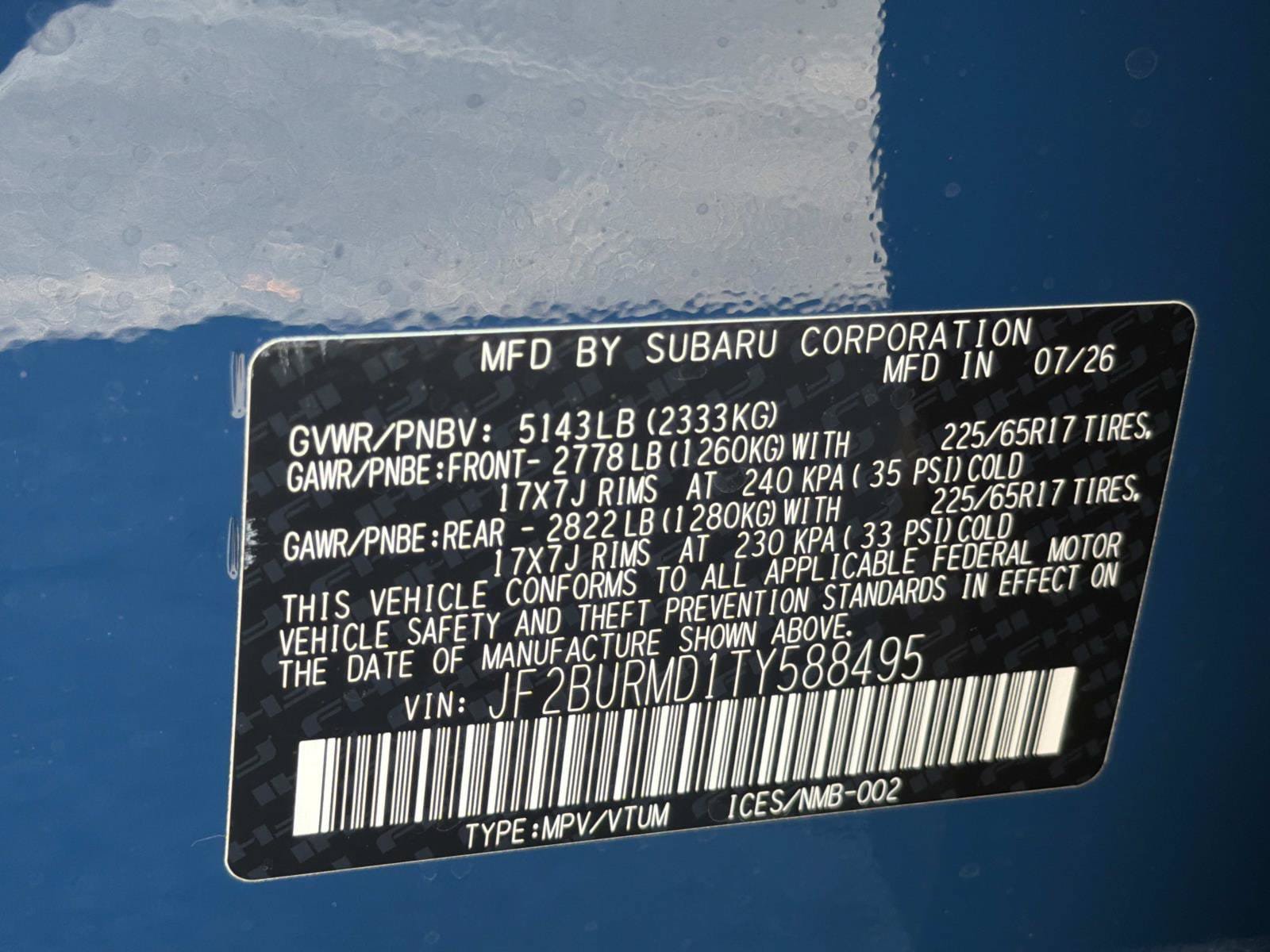 New 2026 Subaru Outback Wilderness AWD/4WD image 26