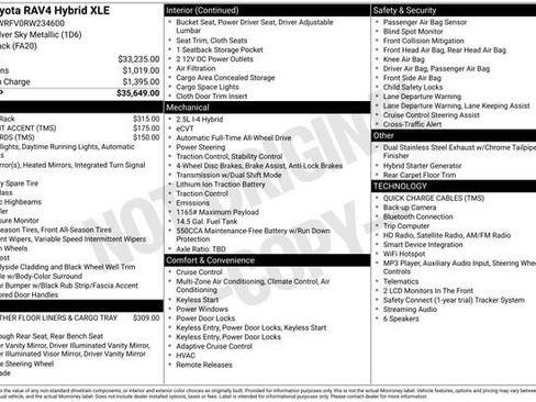 Certified 2024 Toyota RAV4 XLE AWD/4WD image 33